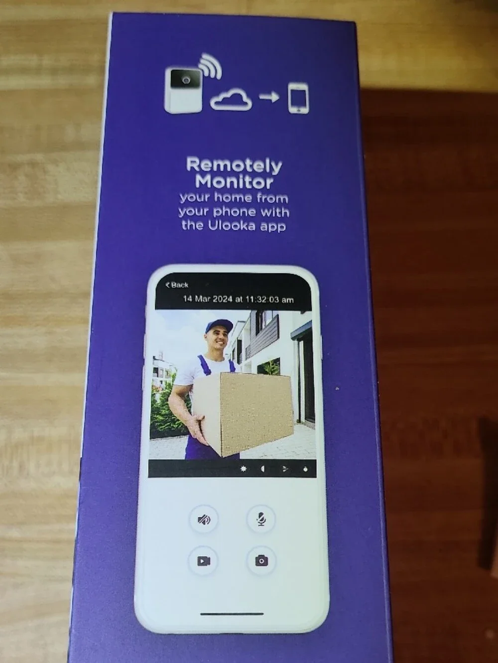 Vivitar Video Doorbell & Chime - White